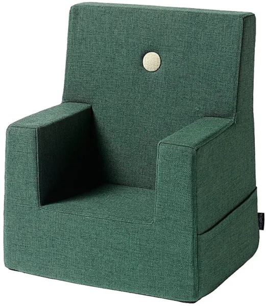 Barnstol - grön/ljusgrön knapp